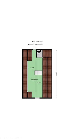 Floorplan - Korengracht 17, 3262 CD Oud-Beijerland